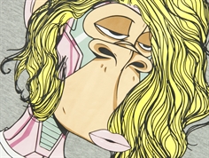 Name It grey melange Bored of Directors relaxed glitter t-shirt